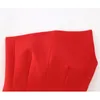 Camisoles Réservoirs TRAF Asymétrique Corset Top Femme Rouge Dos Nu Crop Femmes Hors Épaule Bustier s Sans Manches Sexy 230503