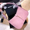 Shoulder Bags new smooth leather portable shoulder bag ladies gold label crocodile pattern underarm bag wandering bags simple fashion mini clutch bagg wallet