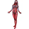 Fantasia de cosplay de Gwen Stacy no verso da aranha Gwenom Spandex tecido Halloween super-herói bodysuit