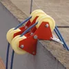 Outdoor Gadgets Rock Climbing Abseiling Rappelling Rope Protection Guard Scroll Wheel Equip