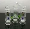 Rookpijpen AEECSSORIES GLASS HUWELAGS Bongs Classic Duck Double Layer Partitie Glas stille filter Water Rookfles