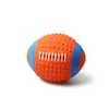 Dog Toys and Chews High Elastic Cotton Filled Latex Rugbys and Football with Vocal Function