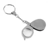 Keychains Portable 8x dobring Keychain Linente com ferramenta de bolso de corrente de chave é conveniente e prático para 2023