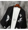 Vêtements ethniques Kimono Hombre hommes mode japonaise chemise imprimée Cardigan Streetwear Obi Haori traditionnel asie vêtements homme chemises ouvertes