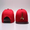 Tha Alumni ALUMNI cappelli e berretti snapback da baseball regolabili in pelle con logo A in metallo per uomo donna moda sport hip hop gorras bone272y