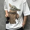 Designerka koszulka koszulka High Edition Top Classic Yoda Baby Alien Sleeve T-shirt ten sam produkt