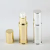 100pcs 5ml 10ml Kozmetik Pompa Şişesi Serum Krem Havasız Plastik Makyaj Şişesi Dispenser Seyahat Konteyneri