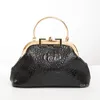 حقائب اليد المسائية للنساء Cocodrilo Estampado Clutch F0 SAC A Femme Maint Luxury Designer Bease Basium Bag Bag Counter