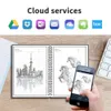 Notepads A5 Smart Reusable Notebook Erasable Wirebound Notebook Cloud Storage App Paperless Waterproof Hardcover Diary Book Gifts 230504