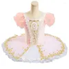 Scen Wear 2023 Pink and Blue Professional Ballet Pancake Tutu for Girl Yagp Handmade klassisk dräkt vuxen vuxen