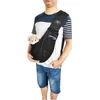 Chien et Chat Sling Carrier Mains Libres Réversible Pet Papoose Sac Poche Souple et Fourre-tout pour Voyage En Plein Air XBJK2305