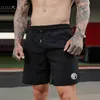 Men's Shorts Fitness Shark Summer Jogger Shorts Men Patchwork Running Sports Workout Shorts Quick Dry Training Gym Athletic Shorts Z0504