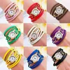 Wristwatches Women Quartz Wristwatch Watches 2023 Watch Woven Bracelet PU Leather Winding Analog Fashion Luxury