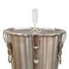 Gör ölbryggning av fermenation Tank Conical Fermenter för hembryggning Brewery rostfritt stål tank 35 liter
