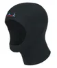 Badekappen 3 mm Neopren Tauchermütze Profi Unisex NCR Stoff Schwimmkappe Winter kältefest Neoprenanzüge Kopfbedeckung Helm Badebekleidung 1 Stück 230503