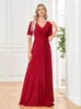 Party Dresses Lucyinlove Kort ärmar V-Neck Chiffon Cocktail Dresses A-Line Mermaid Prom Clows Wedding Party Dress Women Party Evening Dress 230504