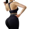 Yoga-Outfit Nahtloses Yoga-Set Trainingskleidung für Damen Sportbekleidung Fitness-Kleidung Crop-Top-BH-Leggings Sport-Set Running Outfit Gym Suit P230504