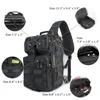 Buitenzakken Camouflage Tactical Assault Pack Sling Backpack Army Molle EDC Rucksack Bag voor buitenwandeling kamperen Jacht reizen 230504