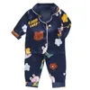 Set di abbigliamento Pigiami per bambini Primavera Neonato Vestiti per ragazza Indumenti da notte casual Cartoni animati per bambini Top Pantaloni 2 Pezzi Bambino 230504