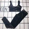 23ss Designer Dames Trainingspakken Bikini Badpakken 2 Delige Broek Set Vest Shorts Zomer Mode Sweatshirt Slank Ademend Fiess Outfits