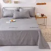 Set Lovely Cartoon Print Bed Sheets 100% Pure Cotton Home Textiles Bedroom Bedding Flat Sheet Skinfriendly Bedsheet Home Bed Cover