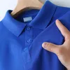 Camisa polo masculina de grife polos camisetas masculinas polo de alta qualidade moda algodão decote em v homem tops camisetas femininas roupas casuais de luxo para casal tamanho asiático M-3XL
