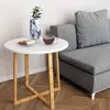 Creative simple balcony small round table coffee table simple coffee table