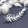 Ohrstecker Böhmen Feder Weibliche Ohr Manschette Edelstahl Blatt Schmuck Geschenk Boucles Pendientes E9558S01