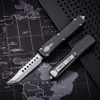 Высококачественный 5,8-дюймовый нож Exocet 204P Автоматический охотник за головами Алюминиевый сплав Лезвие с ЧПУ D2 Автоматические ножи для кошелька Micro Mini LuDt Hawk TECH Карманные ножи