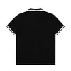 デザイナーTシャツスプリングハイエディションLuojia 2023ポロカラーブロッキング暗号化トンガンリブクラシック刺繍レーザーボタン