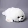 Plush Dolls Drop Soft Cute Seals Plush Toy Sea World Animal Sea Lion Plush Stuffed Doll Big Eyes Baby Birthday Gift for Kids Girls 230503