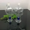 Pfeifen Aeecssories Glas Shishas Bongs Transparente Skelettglas Wasserrauchflasche