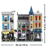 Blocks City Center Assembly Square Building Bricks Modelo Streetview Children Toy Birthday Presente de Natal Compatível 10255 230504