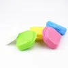 6 Colors Dental Retainer Orthodontic Mouth Guard Denture Storage Case Box Plastic Oral Hygiene Supplies Organizer Accessories