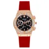 Avanadores de pulso Mulheres assistem a moda Silicone Quartz Assista All-Match Men e Women's Same Diamond Neutro Lhily Student