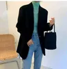 Women's Wool & Blends 2023 Korean Double Faced Cashmere Overcoat 100 Personality Suit Woolen Women