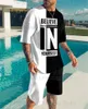 Tute da uomo Summer Set Crown K 3D stampato Street Fashion Abbigliamento casual QighQuality Uomo TshirtShorts Suit 2 pezzi 230503
