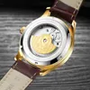 Armbanduhren GUANQIN Uhr Herren Luxus Automatik Skeleton Wasserdicht Mechanisch Doppelwerk Uhr Mann Erkek Kol Saati