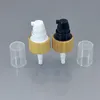 500 stks bamboe lotion flessenpomp trigger 20/410 houten plastic pomp dispenser behandelingspomp voor lotion spray crème make -up fles