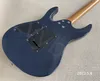 STOCK!Electric Guitar Dark Blue Finished Roasted Maple Neck And Fingreboard Dots Inlay Split Mini Switch Ball End Stainess Steel