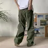 Herrenhose Y2K Cargohose Multi-Pocket-Overalls Herren Harajuku Lässige Damen Baggy-Hose Übergröße Gerade Wischhose Frühling Herbst 230504