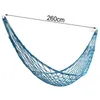 Camp Furniture 1 Set Wear-resistant Net Hammock Relax Outdoor Anti-rollover Camping Sleeping Single