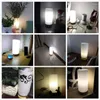 Tafellampen masa lambasi nachtstandaard lampara mesa noche led lamp deco ijzerglas deksel