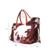 Вечерние сумки RTS 1 PC Women Brown Cow Bag Sam