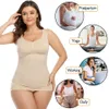 Shapewear für Frauen in Übergröße, Bauchkontrolle, Shapewear, integrierter BH, Shaping-Tanktops, Slimming Body Shaper, Kompressionsunterwäsche, 230504