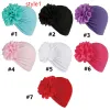 Bambino appena nato Bowknot Cappelli Grandi fiocchi Copricapo Copricapo Fascia floreale Copricapo infantile Berretti Bambini Gilrs Fascia per capelli Paraorecchie Cap