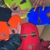 Beretten Volledig gezicht deksel drie-holes maskermaskanies hoed voor vrouwen mannen balaclava leger tactische cs winter warme winddichte fietsen unisex capsberets