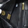 Роскошные дизайнерские сумки Женская сумка через плечо Сумка-мессенджер с двойным шлепком Mueller Кожаная лоскутная цветная пряжка Женский кошелек Вечерняя сумка