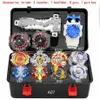 Spinning Top Top Beyblade Burst arena Bey Blade Toy Metal Funsion Bayblade Set Storage Box With Handle Launcher Plastic Box Toys bleyblade 230504