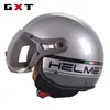 Мотоциклетные шлемы мужчины женщины Retro Gxt Helme Moto Electric Bicycle Seange Motorbike Accessories